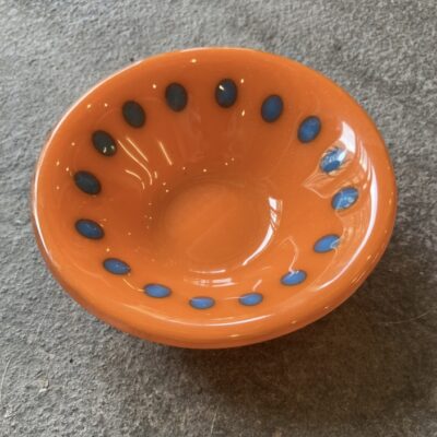 Brendan Eilola Spotty Gelato Dish Orange & Blue